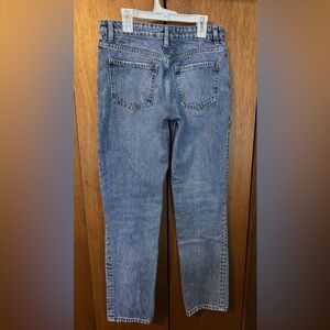 ZARA size 2 jeans, bought in Italy, made in Bangladesh, perfect condition